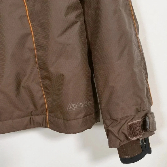 POWDER ROOM | MEN'S SKI BOARDING BROWN HOOD JACKET - Picture 13 of 15